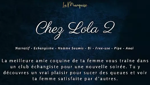 French Audio Story - You're free-using in the swingers' club with your wife
