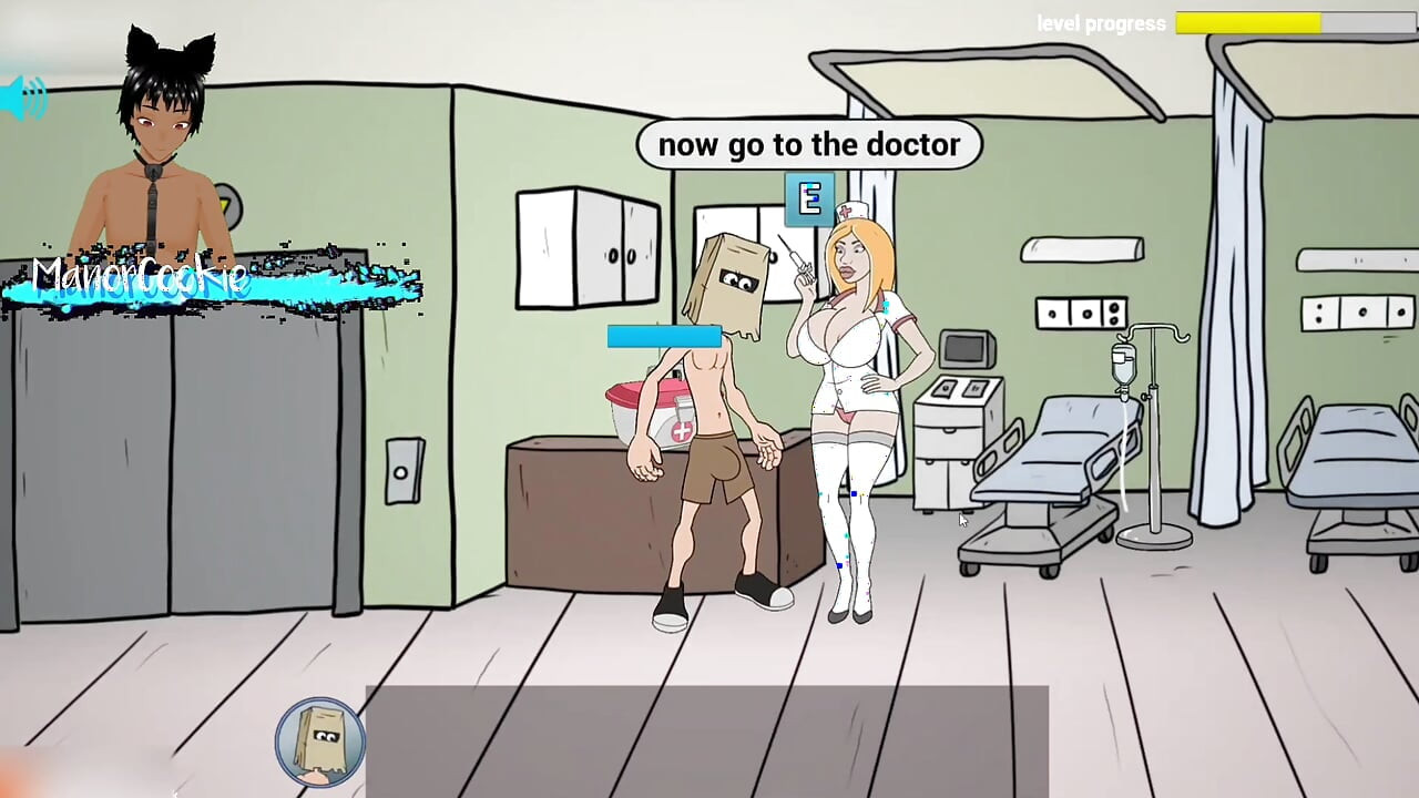Fuckerman Hospital - Time for my checkup and to see some sexy nurses with big asses and tits!