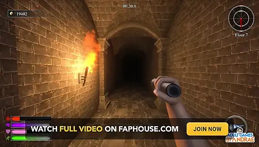 EP3: Ведьма борьба с боссом - Sin Spire (геймплей)