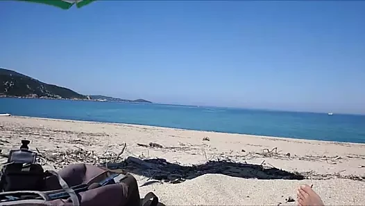 Mapine a la plage
