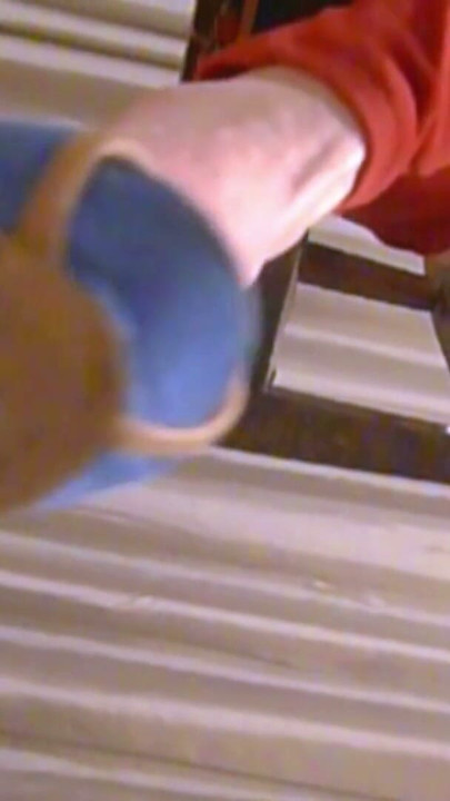 Worshipping Her Blue High Heels | Clip 1