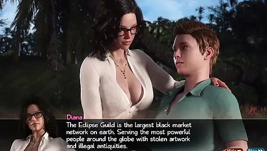 Schatz von nadia - tabu - gameplay - 39&40 - rollenspiel - milfs-szenen drinnen und draußen