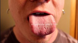 Языковый фетиш - Mike Hauk Tongue видео 3