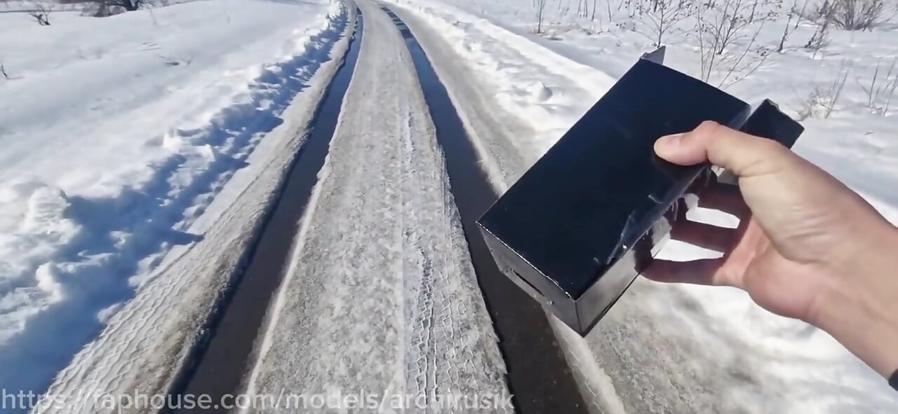 They Found a Pussy on the Road and Fucked It Hard, a Used Slut Covered in Cum