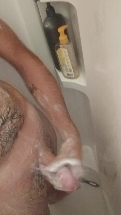 Soapy Shower Stroke
