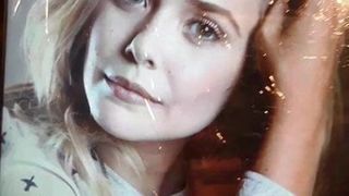 Трибьют спермы для Elizabeth Olsen # 1