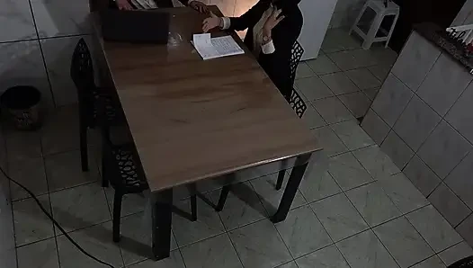 Secretary's ass gets fucked in the meeting room.