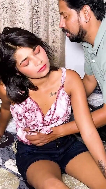 Emotional moment from "PROMOTER GIFT HIS FLAT TO A NICE SEXY COUPLE AFTER FUCKING HIS WIFE, A FULL ENERGETIC HARDCORE"