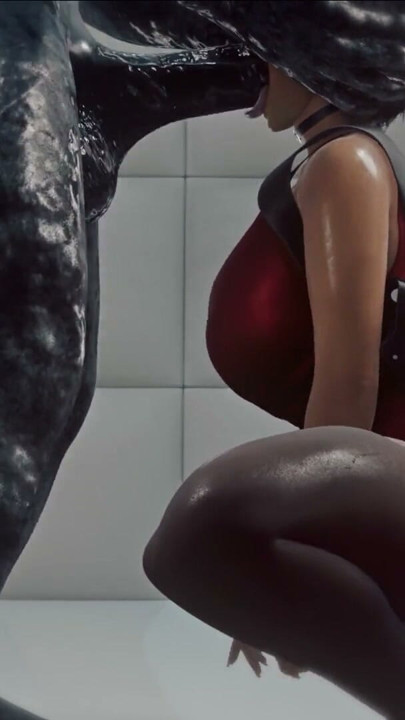 Lm19 & X3D Intense anal sex delicious tasty big ass swallowing huge cock in her tight anus sweet intense pleasure hard sex | Clip 1