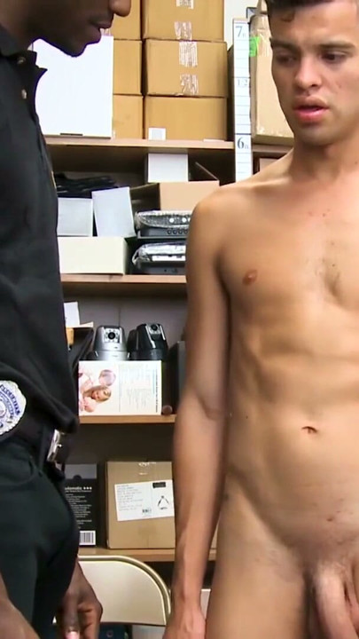 Young suspect detained and barebacked by BBC officer | Clip 1