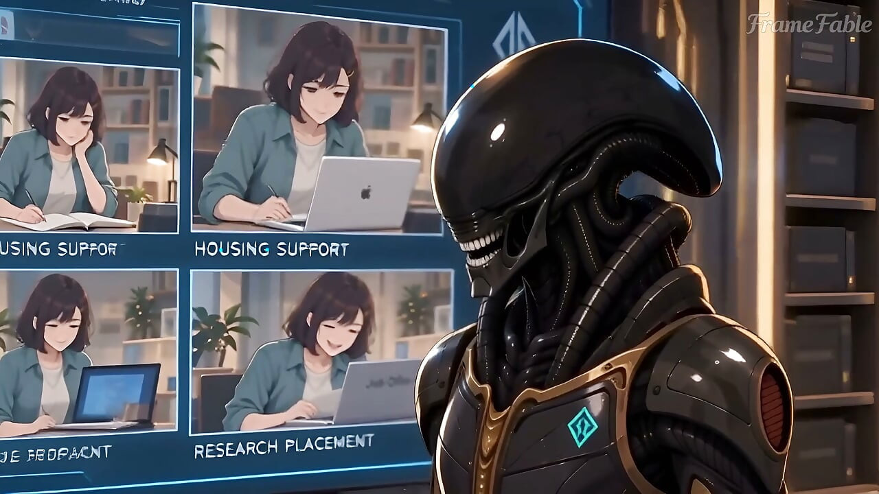 A Xenomorph Took My Virginity - 2K 60FPS Alien First Time Anime Story - Part 1