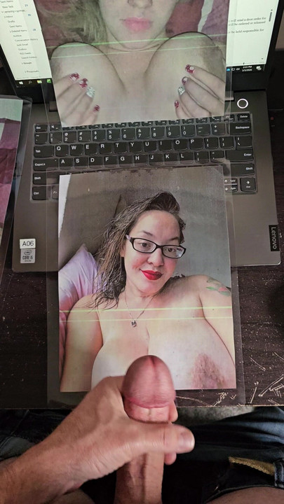 Horny Cock Cum tribute to sexy lips, & moaning.