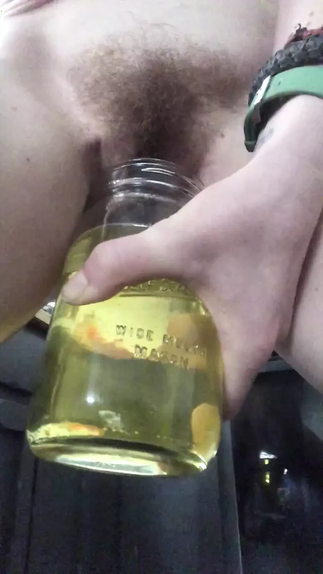 How does such a massive piss come out of someone so little?!