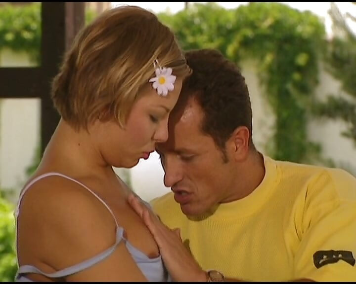 Hot German babes getting drilled in DP orgy action