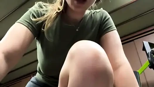 Hardcore public gym fucking with jucielussie