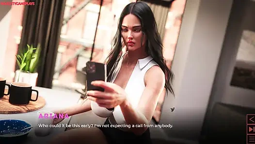 Der synthetische teil 10 von carbon - vollbusige MILf gibt geilem typen einen handjob, großer schwanz abspritzen