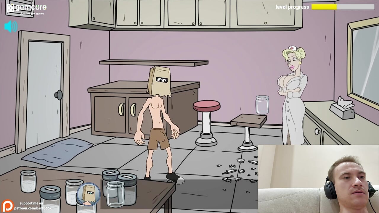 FuckerMen Hospital – Big Tits Nurse Sucks My Huge Cock  Adult Game Playthrough