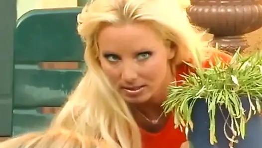 Blonde Babe's Pussy Devoured and Fingered to Shaking Orgasm