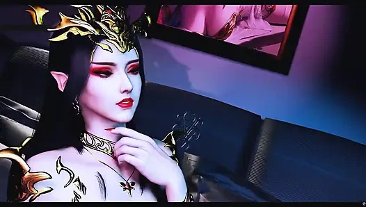 Богиня области Pixel: изгибы освобождены - 3D-анимация, хентай