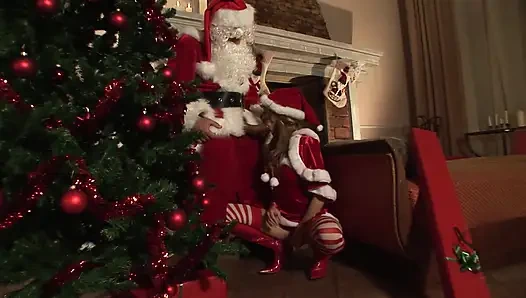 Freche Weihnachtstelfen Lutschen Und Ficken Hart Zu Weihnachten