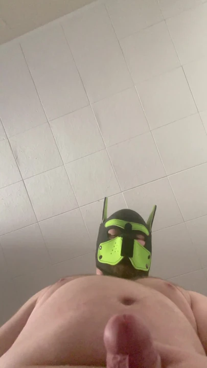 Chubby Pup sits on your face (POV)