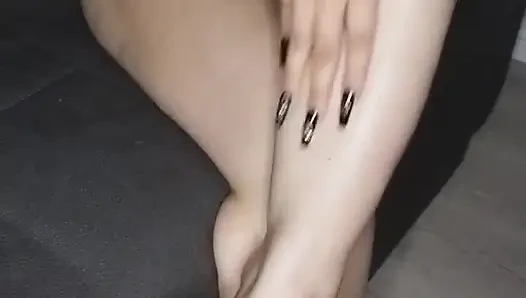 Harte Herrin-masturbation