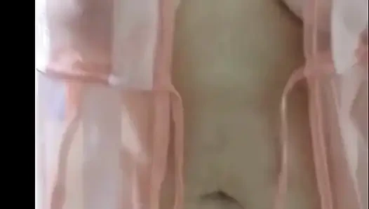 My stepmom showing off in public in the Garden without panties.