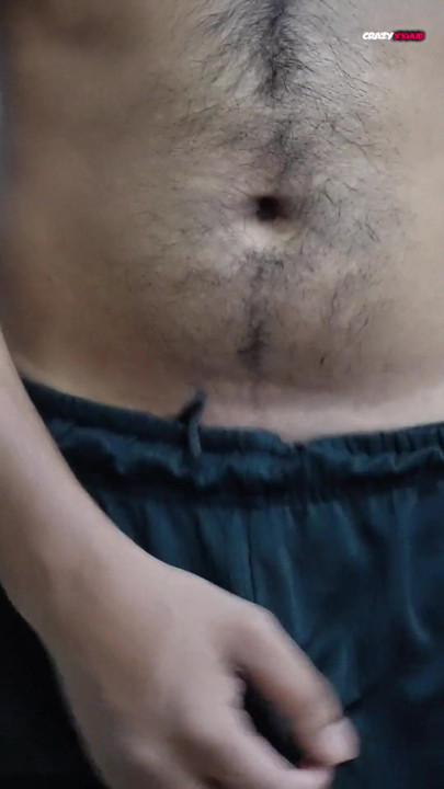 A sexy guy is dancing while holding his cock. | Clip 1