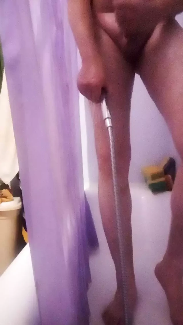 Just taking shower at home
