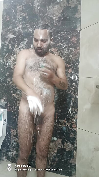 Indian desi man enjoy shower and masterbation show with neighbour police officer uncle pakistani daddy teacher army officer e gr