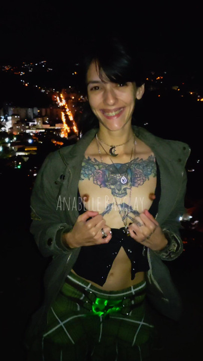 I love feeling the chill of freedom on my nipples.