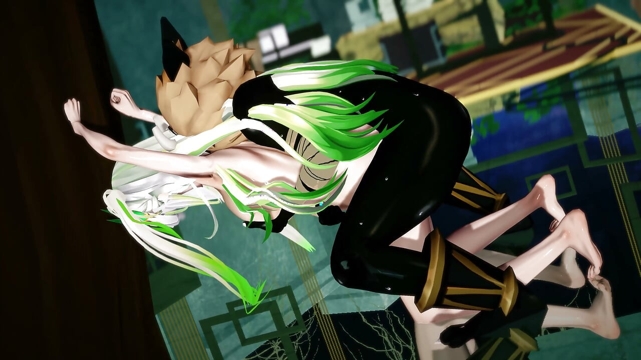 Genshin Impact - Dendro Archon Rukkhadevata X Hilichurl Sex - 3D Hentai Animations