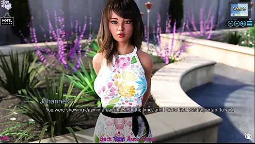 Sunshine love #16: Johannes saw Ashley while he went for a ride