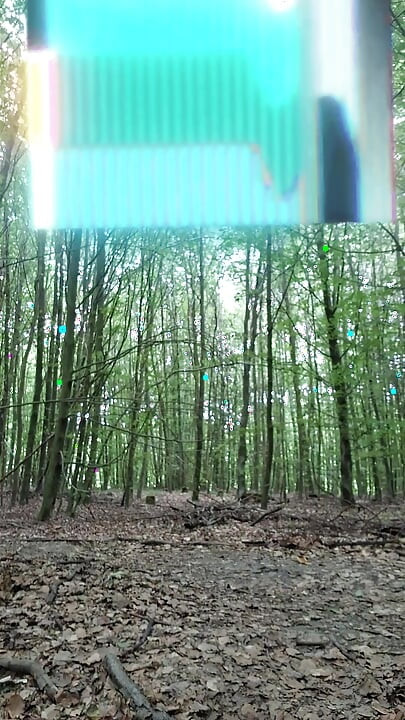 Nackt cruisen im cruising wald