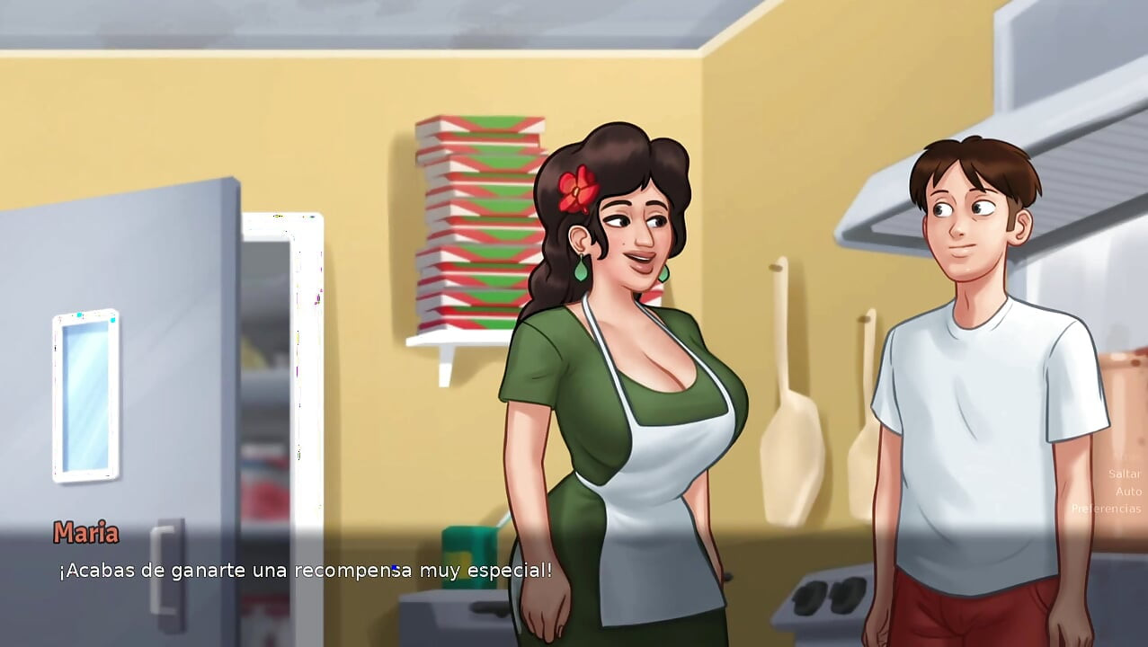 Summertime saga những cảnh mới với nhân vật Maria +18 trò chơi khiêu dâm