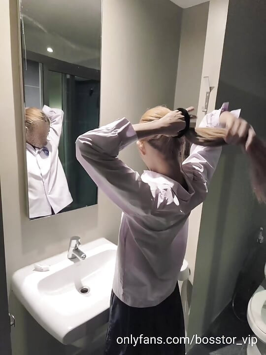 POV estudante muçulmana tailandesa (nos bastidores)