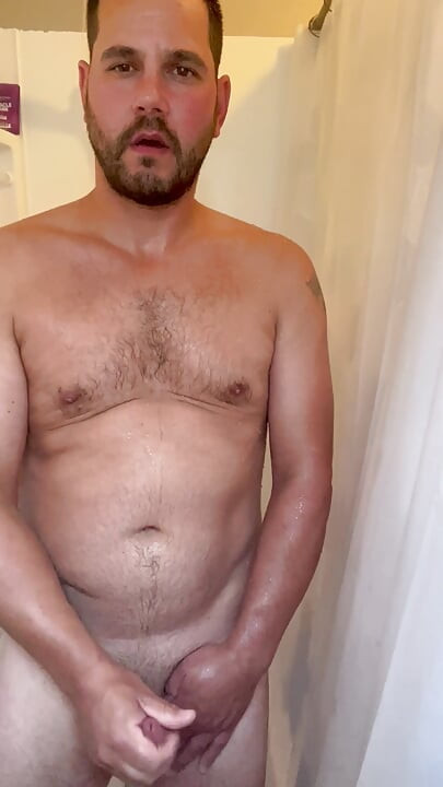 Peeing in the shower