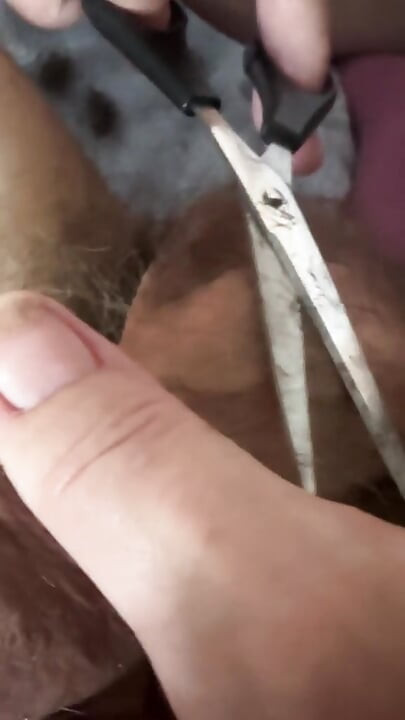I was shaved completely