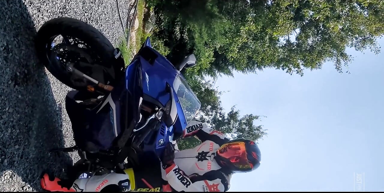 On My Sport Bike