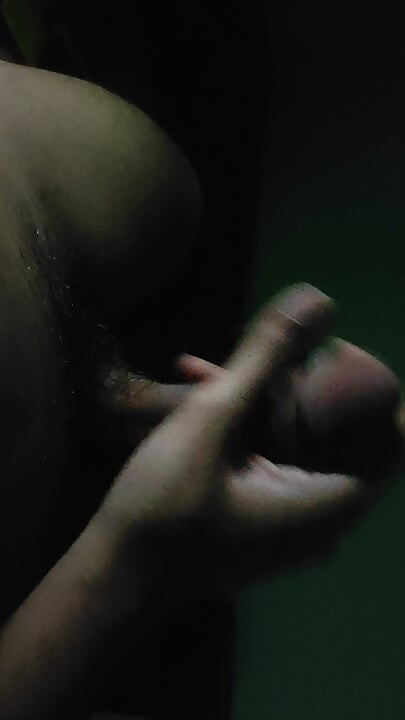 Jerking Big Hard Dick in Home alone