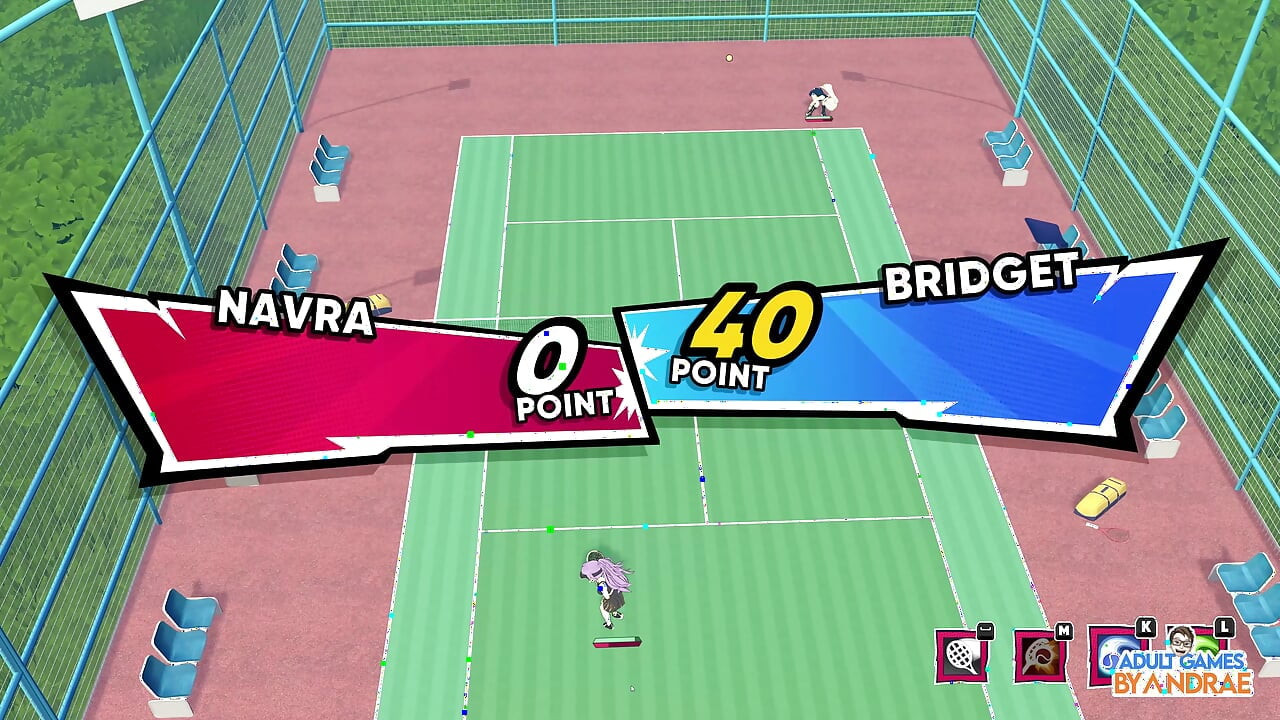Épisode 10 : Scènes hentai avec Serena, Justine et Navra - Academy Love Saga : Tennis Angels Ex