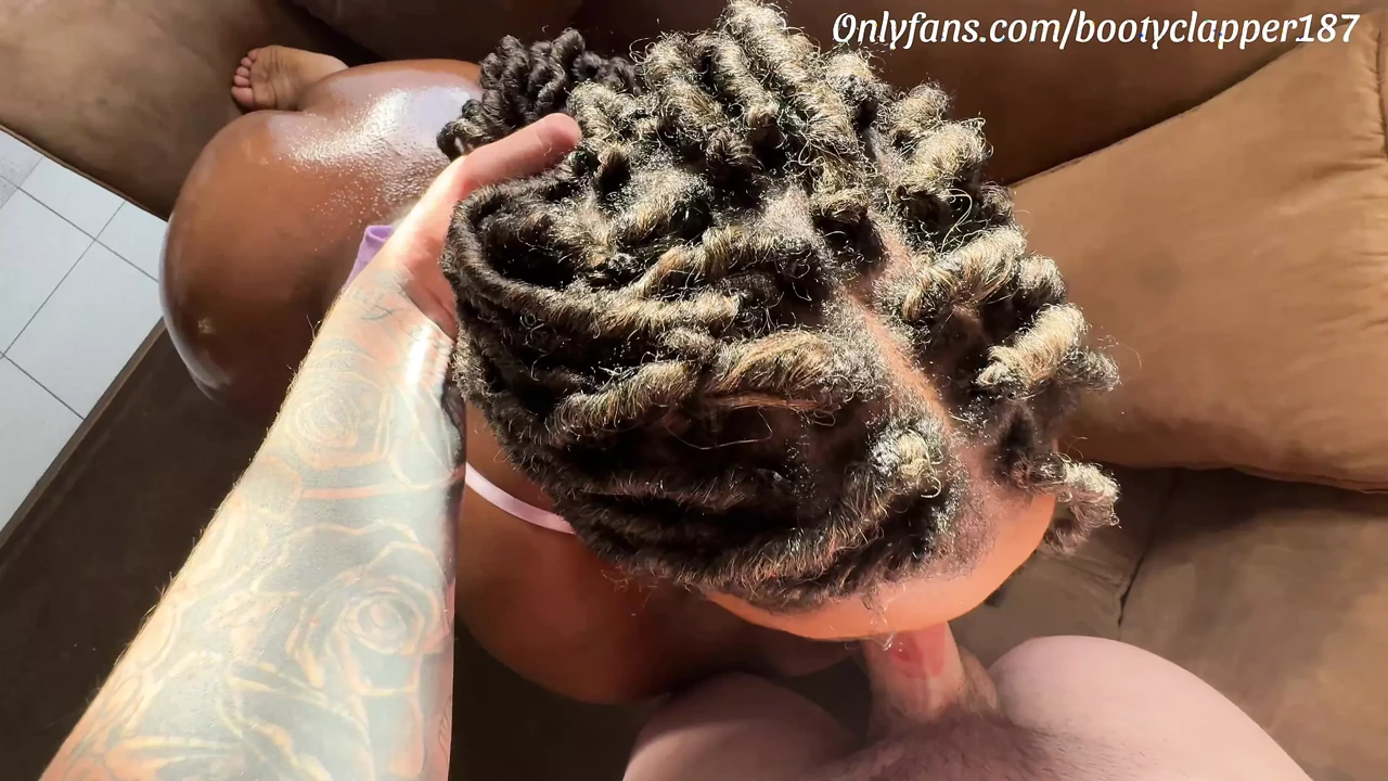 Fucked a Big Booty Ebony with Dreadlocks on Our First Date and It Ended with a Creampie