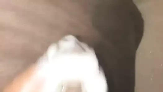 Jacking my BBC in the shower