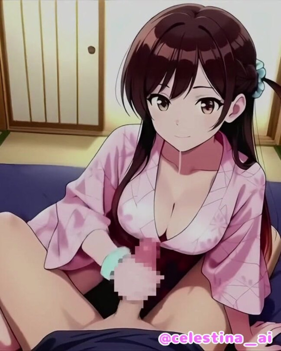 (AI) It seems Chizuru Mizuhara will give you a during a hot spring trip. (Kanojo, Okarisimasu)