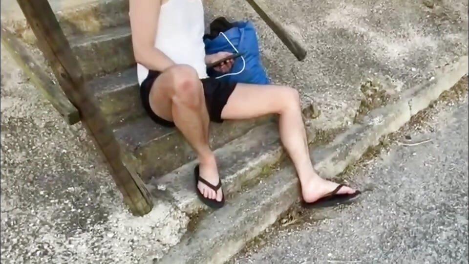 Amateur Straight Boy Lost a Bet He Has to Expose His Cock in the Street and Either Piss or Cum