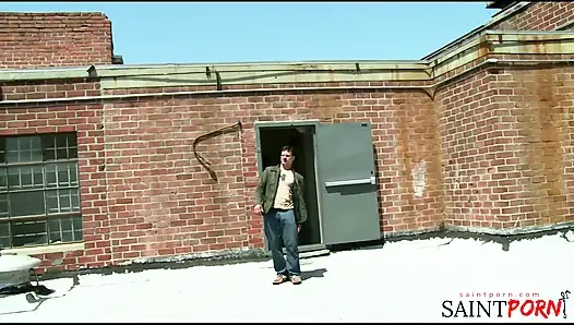 Niko Nails A Hot Blonde On The Rooftop In Gta Porn