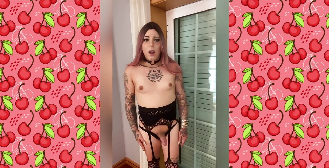 Πλήρες βίντεο και χύσιμο με τα νέα ροζ μαλλιά μου