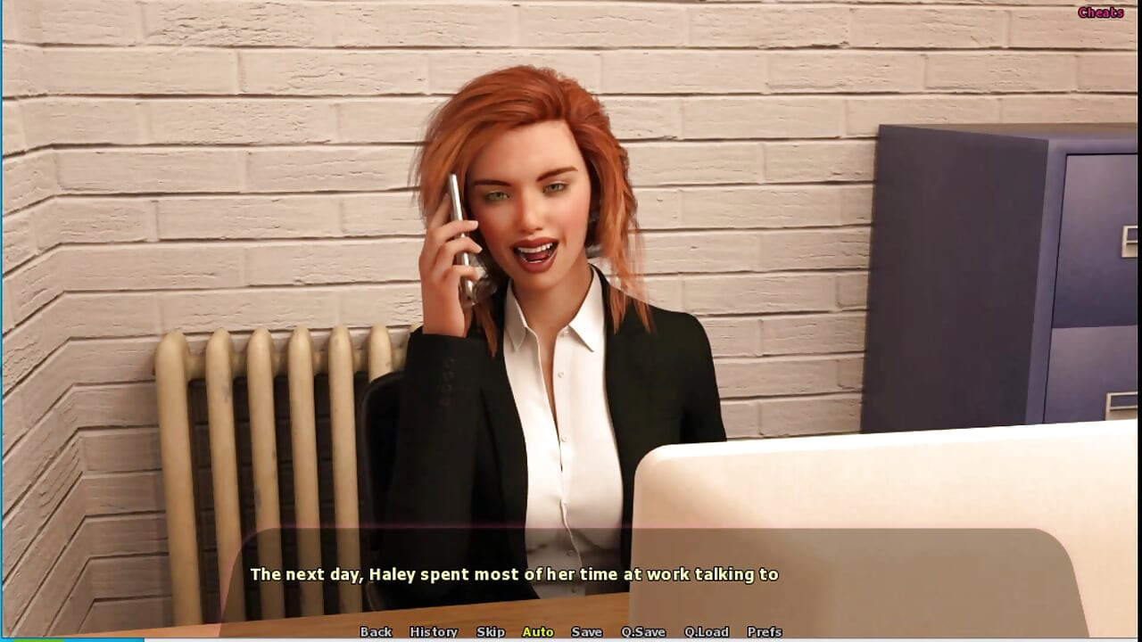 Haley Story #12 - Haley gave Johannes a blowjob. Hayley, Mr Andrew and Johannes went out and Johannes fucked Hayley hard