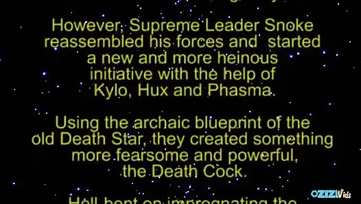 Star Wars Cosplay Parody Where the Sith Is a Chick and Gets Fucked in Armpit