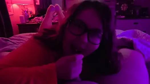 Sloppy Blowjob, Foot Job and Fucking? Jinkies!